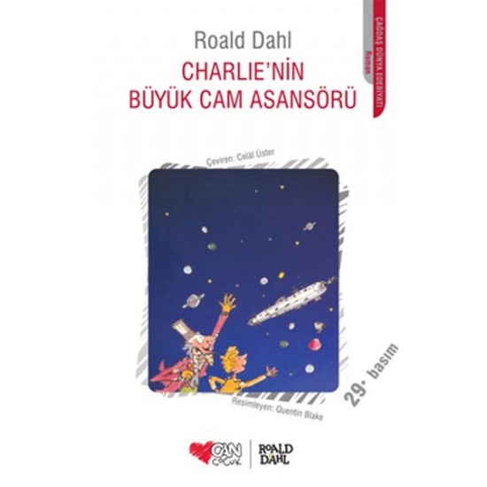 Charlienin Büyük Cam Asansörü-Roald Dahl