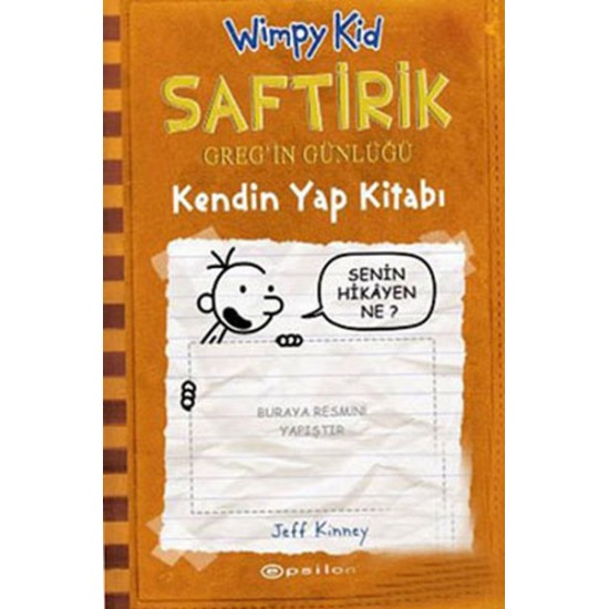 Saftirik Gregin Günlüğü Kendin Yap Kitabı Ciltli-Jeff Kinney