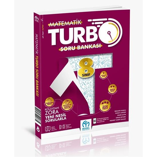 Model Eğitim Yayınları 8.Sınıf Turbo Matematik Soru Bankası