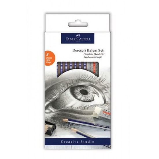 Faber Castell -Dereceli Çizim Kurşun Kalem Seti