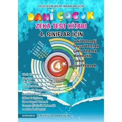 Altın nokta 4. Sınıf Dahi Çocuk Kanguru Olimpiyat Zeka Kitabı