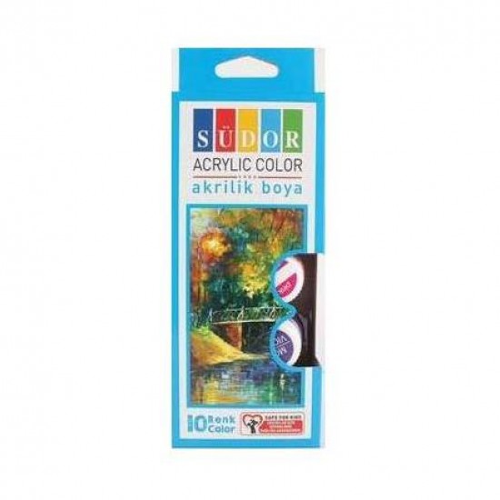 Südor akrilik boya seti 10x15 ml