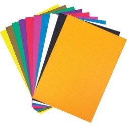 Fon Kartonu 25x35 10 lu Poşet Karışık Renkler 
