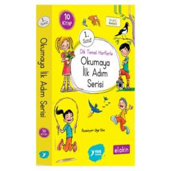 Okumaya İlk Adım Serisi 1.Sınıf Dik Temel Harflerle