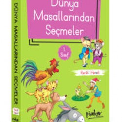 Dünya Masallarından Seçmeler 1.Sınıf Renkli Heceli Dünya Masallarından Seçmeler 1.Sınıf Renkli Heceli