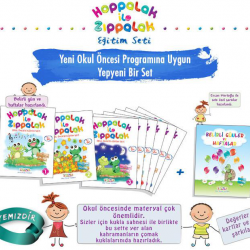 Hoppalak İle Zıppalak Eğitim Seti (5 Yaş ve Üzeri)