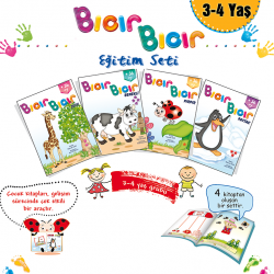 Bıcır Bıcır Eğitim Seti (5'Li) Okul Öncem Yayınları