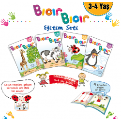 Bıcır Bıcır Eğitim Seti (5'Li) Okul Öncem Yayınları