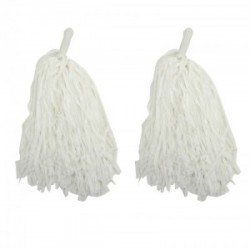 23 Nisan Gösteri Ponpon Beyaz 2'li Set 