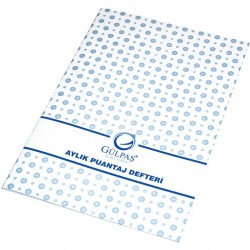 Aylık Puantaj Defteri Büyük Boy