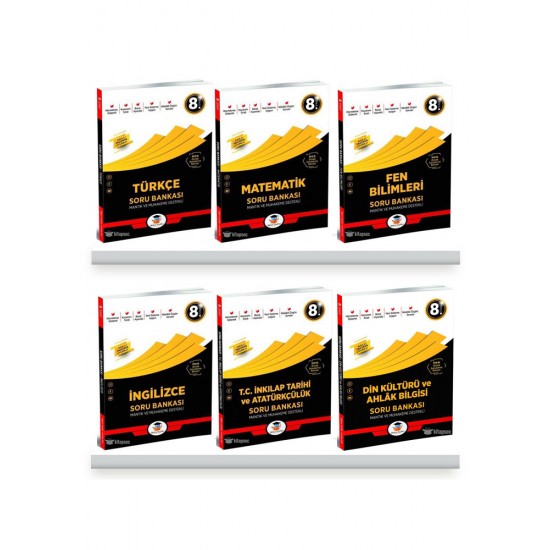 Zeka Küpü Yayınları 8.Sınıf Soru Bankası Seti 6 Kitap Zeka Küpü Yayınları 8.Sınıf Soru Bankası Seti 6 Kitap