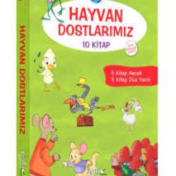 Hayvan Dostlarımız 1.Sınıf 5 kitap heceli 5 kitap düz Hayvan Dostlarımız 1.Sınıf 5 kitap heceli 5 kitap düz