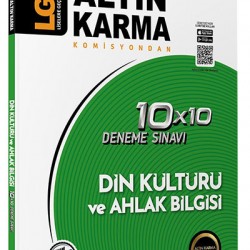 Altın Karma 8.Sınıf LGS Din Kültürü ve Ahlak Bilgisi 10x10 Deneme