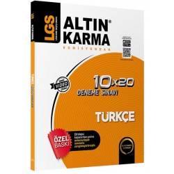 Altın Karma 2021 8.Sınıf LGS Türkçe 10x20 Branş Deneme