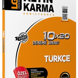 Altın Karma 2021 8.Sınıf LGS Türkçe 10x20 Branş Deneme