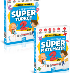 Model Eğitim 2. Sınıf Yeni Nesil Sorularla Süper Türkçe – Matematik