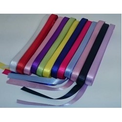 Saten Kurdela 1 cm 10 Metre Uzunluk