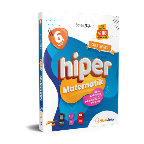 Hiper Matematik 6. Sınıf Konu Anlatımlı & Etkinlikli Soru Bankası | Serkan AKÇA