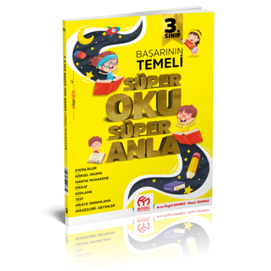 Model Eğitim Yayınları  3. Sınıf Süper Oku Süper Anla