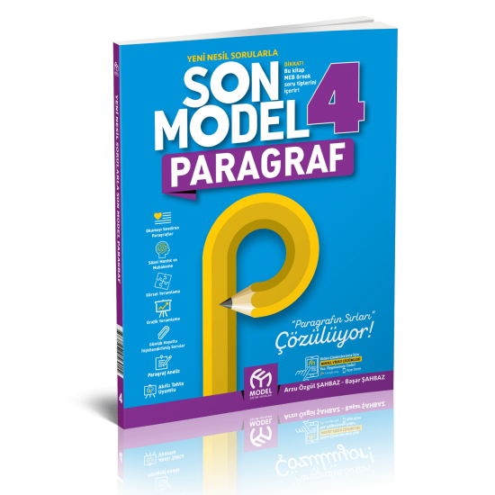 Model Eğitim Yayınları  4. Sınıf Son Model Paragraf Soru Bankası