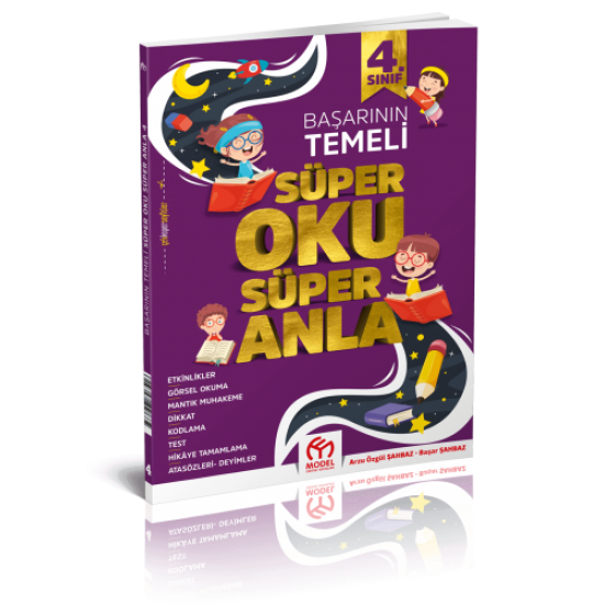 Model Eğitim Yayınları  4. Sınıf Süper Oku Süper Anla