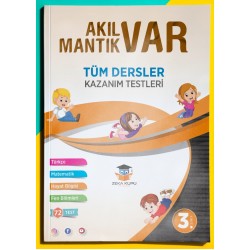 Zeka Küpü Yayınları 3. Sınıf Tüm Dersler Akıl Var Mantık Var Kazanım Testleri Zeka Küpü Yayınları 3. Sınıf Tüm Dersler Akıl Var Mantık Var Kazanım Testleri
