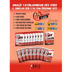Analiz Yayınları 2.Sınıf 7/24 Öğrenme Seti Analiz Yayınları 2.Sınıf 7/24 Öğrenme Seti