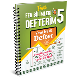 Arı Yayınları 5. Sınıf Fenito Akıllı Fen Bilimleri Defteri  Arı Yayınları 5. Sınıf Fenito Akıllı Fen Bilimleri Defteri