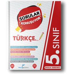 Pruva Akademi Yayınları 5. Sınıf Türkçe Sorular Konuşuyor Soru Bankası