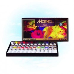 Maries 12 li Akrilik Boya 12 ml