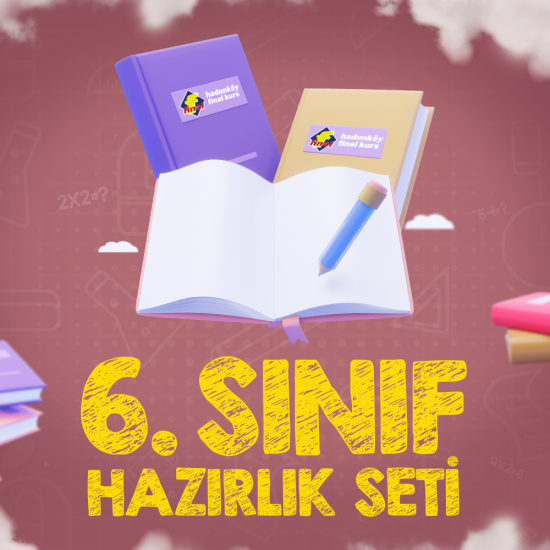 Arnavutköy - Hadımköy Final Mega Kurs 6.Sınıf Kitap Seti