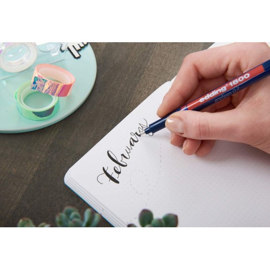 Edding Teknik Çizim Kalemi 0.7 Mm - Siyah