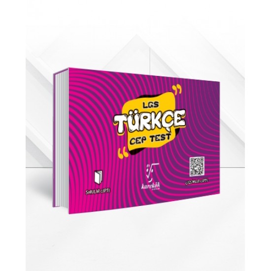 Karekök Yayınları 8. Sınıf LGS Türkçe Cep Test