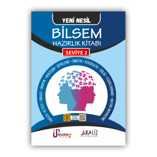 Analiz Yayınları Bilsem Hazırlık Kitabı Seviye 2