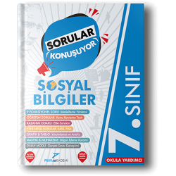 Pruva Akademi Yayınları 7. Sınıf Sosyal Bilgiler Soru Bankası