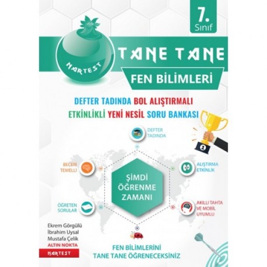 NAR TEST 7. Sınıf Yeşil Defter Tadında Tane Tane Fen Bilimleri
