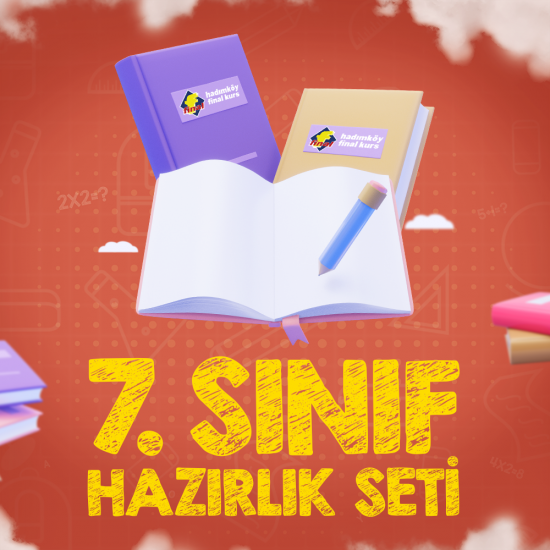 Arnavutköy - Hadımköy Final Mega Kurs 7.Sınıf Kitap Seti