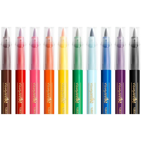 Bic Kids Fırça Uçlu Keçeli Kalem 18 Renk Kavanoz