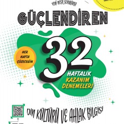 Ankara Yayıncılık 8. Sınıf Güçlendiren 32 Haftalık Din Kültürü ve Ahlak Bilgisi Kazanım Denemeleri