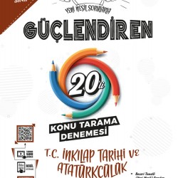 Ankara Yayıncılık 8.⁠ ⁠Sınıf Güçlendiren T.C. İnkılap Tarihi ve Atatürkçülük 20'li Konu Tarama Denemesi