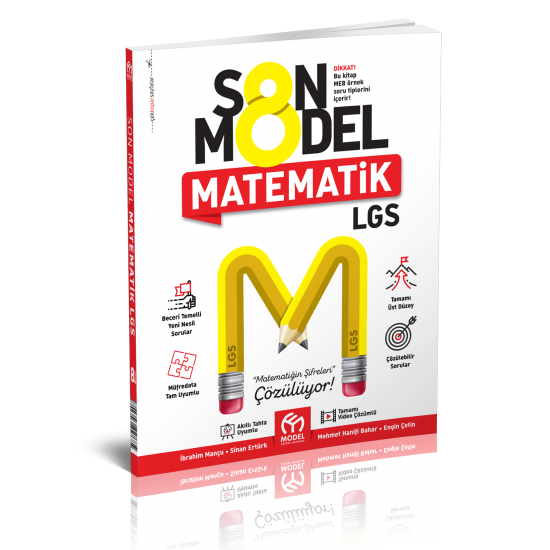 Model Eğitim Yayınları 8. Sınıf Son Model Matematik Soru Bankası