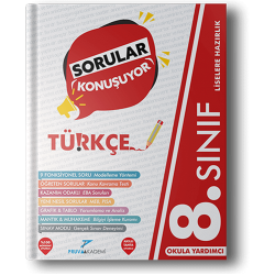 Pruva Akademi Yayınları 8. Sınıf Türkçe Soru Bankası