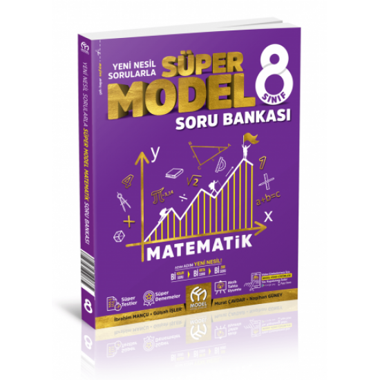 Model Eğitim 8. Sınıf Matematik Süper Model Soru Bankası