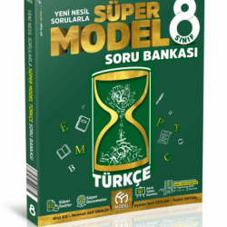 Model Eğitim 8. Sınıf Türkçe Süper Model Soru Bankası