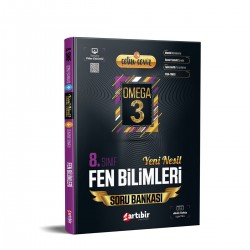 Artıbir Yayınları 8. Sınıf Fen Bilimleri LGS Soru Bankası Ve Deneme 2'si Bir Arada