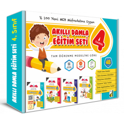 Damla Yayınları 4. Sınıf Akıllı Damla Eğitim Seti