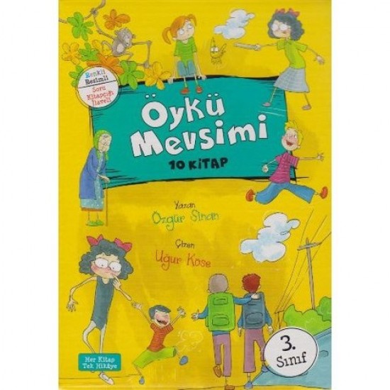 Öykü Mevsimi 3. Sınıflar İçin (10 Kitap)-Kolektif Yuva Yayınları