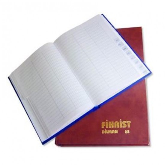 TİCARİ FİHRİST 17X24 12 Lİ