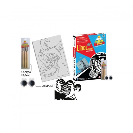 Kumtoys Linol Baskı A4