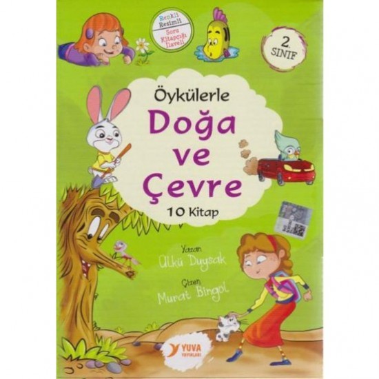 Öykülerle Doğa Ve Çevre 10 Kitap (2. Sınıflar Için) Yuva Yayınları
